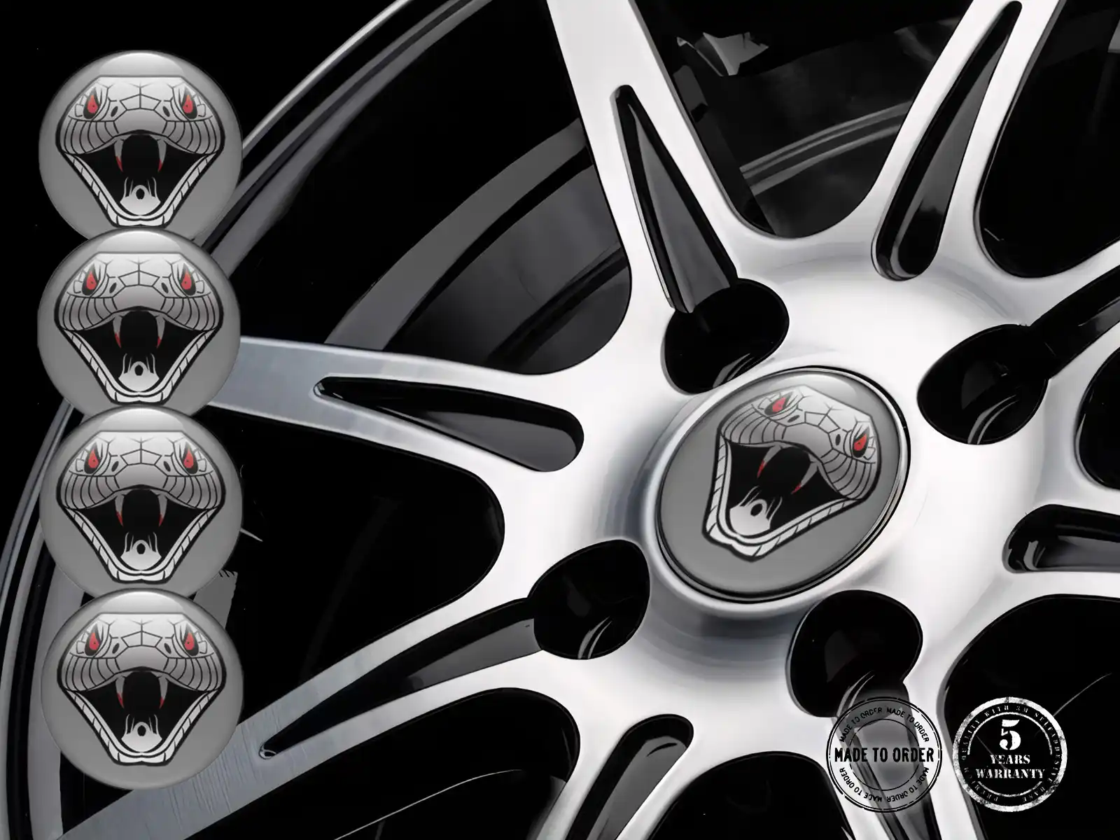 Gewölbte Emblem Hochwertiger Finish Überlegene Dome